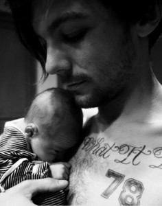 louis t with baby