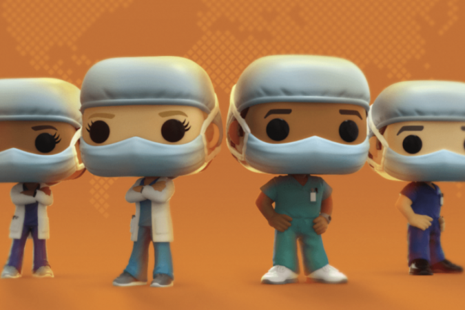 frontline worker funko pop