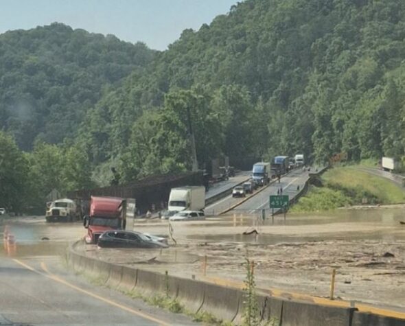 Rockslide repair causes TDOT to shut down portion of I-40 for two weeks