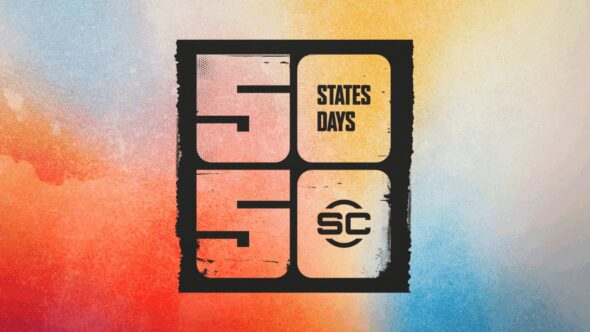 ESPN Sportscenter’s “50 States in 50 Days” will be live from MLB Speedway Classic
