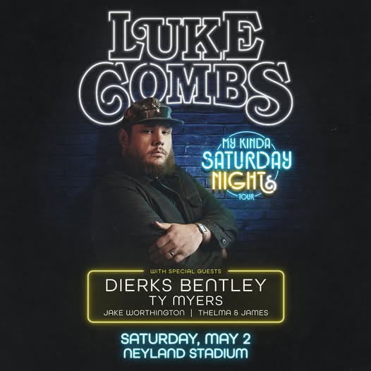 Luke Combs announces Neyland Stadium tour date