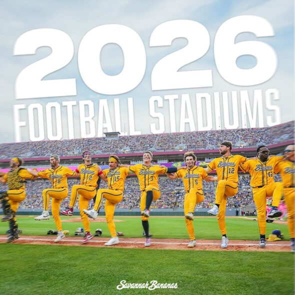 Savannah Bananas to bring “Banana Ball” to Neyland Stadium in 2026