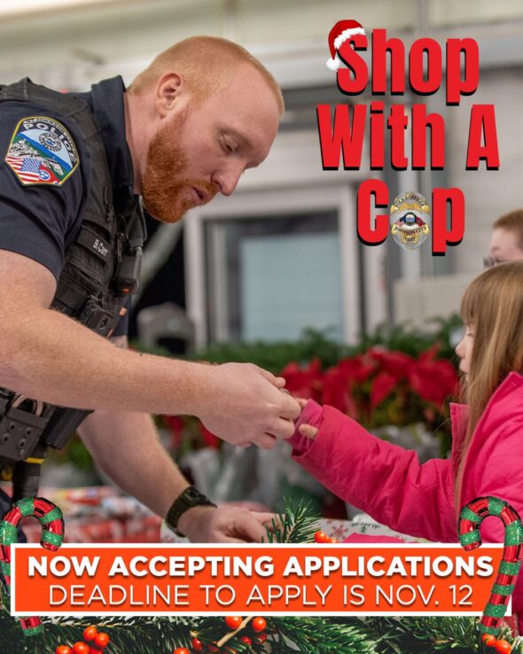 JCPD Shop With a Cop now accepting applications