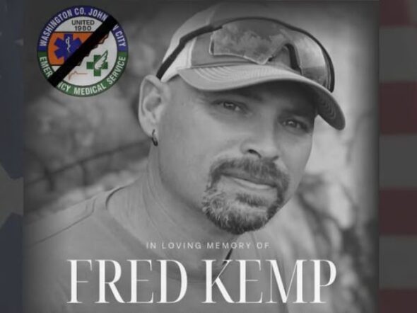 Emergency teams to escort EMT Fred Kemp to final resting place on Saturday