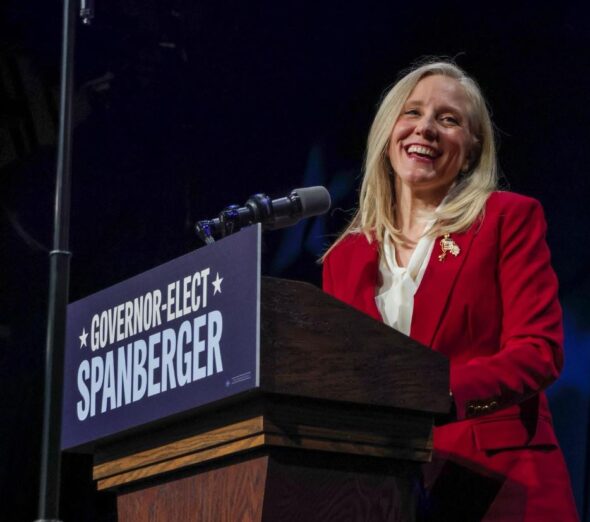 Spanberger becomes first female Governor of Virginia