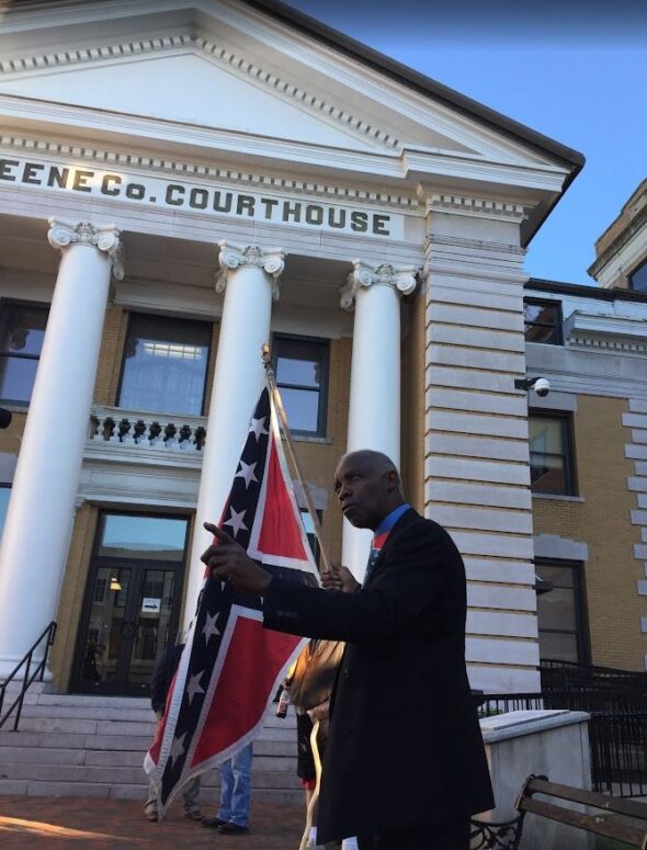 Proponent of Confederate flag who protested at Greene County event dies at 77