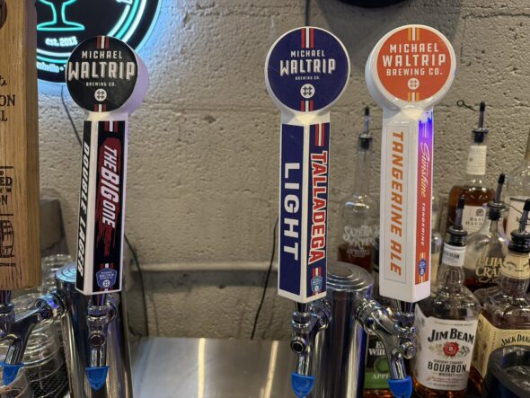 Michael Waltrip Brewing partners with Pins & Friends in Bristol