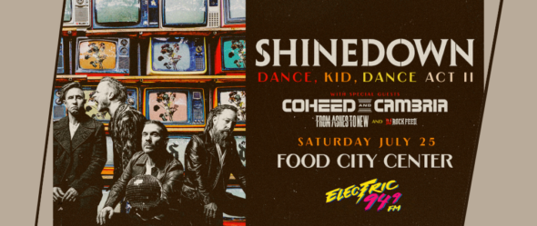 Shinedown At Food City Center – Win Tickets!