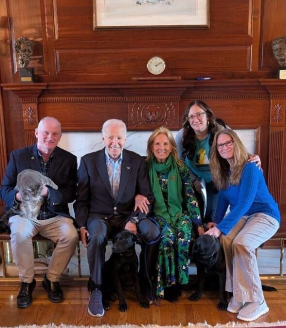 Two lab pups from Mountain City shelter find forever home at President Biden’s Delaware estate