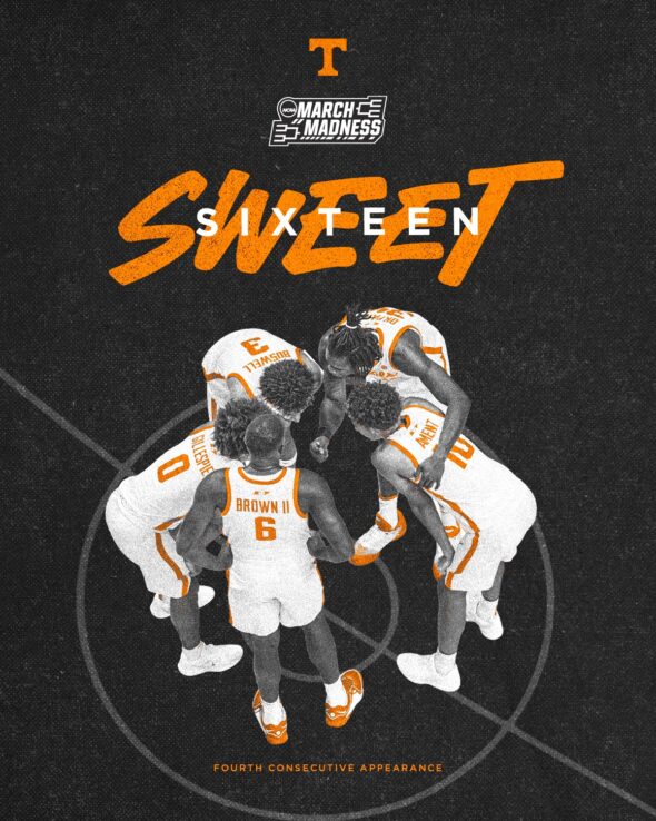 TN Vols to face Iowa State in NCAA “Sweet 16”