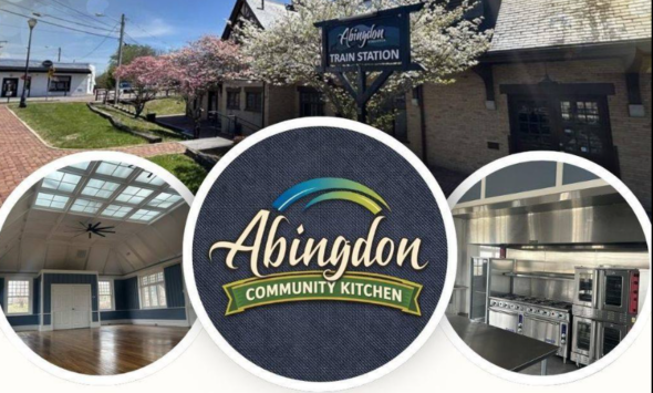 Abingdon opens it’s Community Kitchen in historic Train Depot