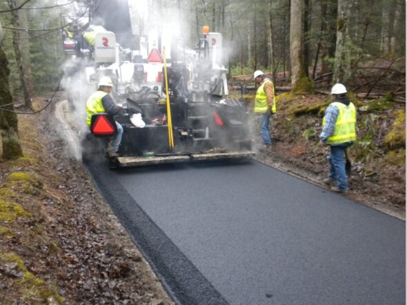 Road work to continue through August on HWY 11E