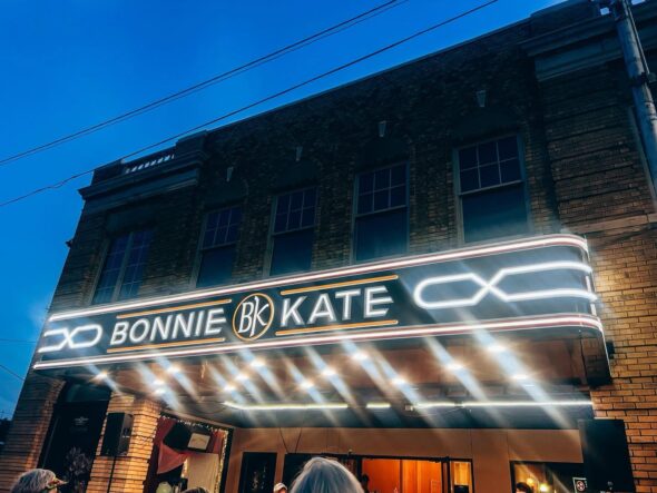 Bonnie Kate Theater in Elizabethton lights up with new marquee