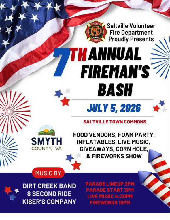 Saltville prepares for annual Fireman’s Bash this weekend