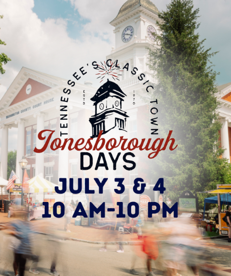 Jonesborough Days returns July 3 and 4 for 56th time and adds “America 250” to the celebration