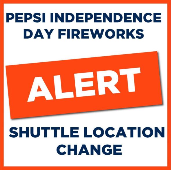 Shuttle route change announced for Pepsi Independence Day Fireworks Celebration at Freedom Hall