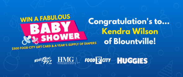 Kendra Wilson Wins A Fabulous Baby Shower!