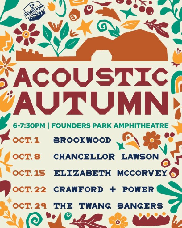 Free Autumn concerts return to Founders Park in JC Thursdays in October