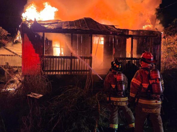 Bristol VA FD fight early Wednesday morning house fire