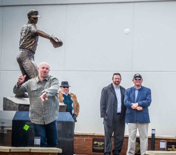 A homecoming statue dedication for Tazewell native and Baseball Hall of Fame member Billy Wagner