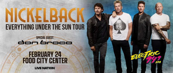 Nickelback at Food City Center – Win Tickets!